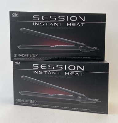 Lot 2x Diva Session Instant Heat Straightener