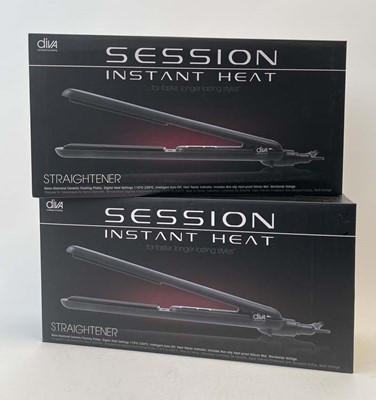 Lot 2x Diva Session Instant Heat Straightener