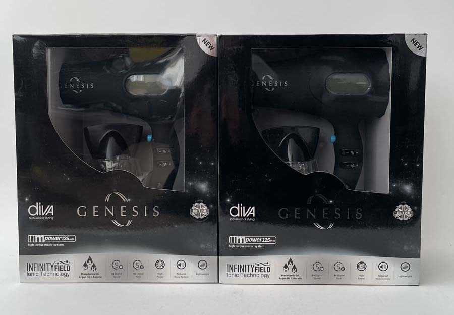 Lot 2x Diva Genesis Hair Dryer