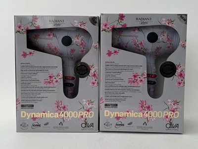 Lot 2x Diva Radiant Shine Dynamica 4000PRO Hair Dryer