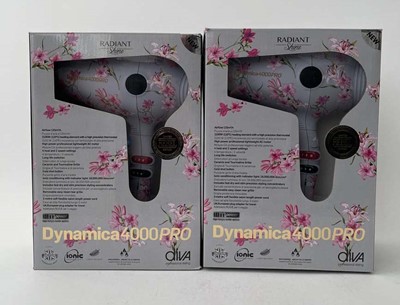 Lot 2x Diva Radiant Shine Dynamica 4000PRO Hair Dryer