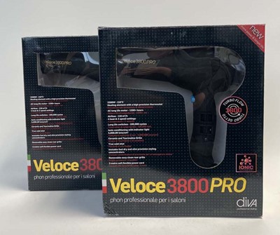 Lot 2x Diva Veloce 3800PRO Hair Dryer