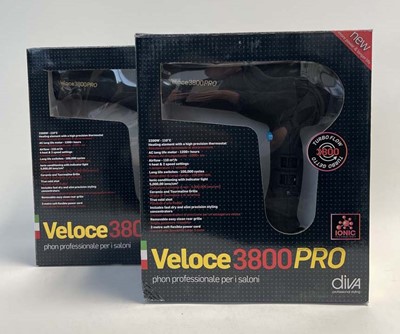 Lot 2x Diva Veloce 3800PRO Hair Dryer