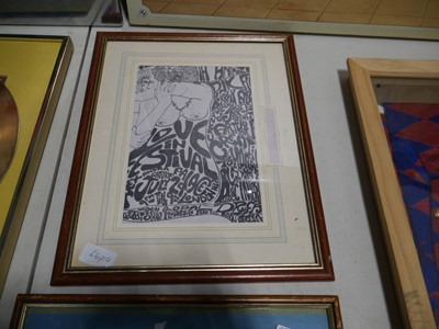 Lot 1086 - 6 various Pink Floyd pictures incl. posters...