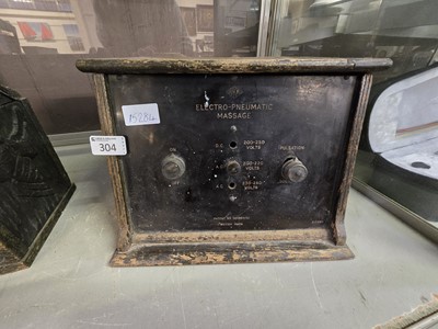 Lot 304 - An UVRAL Electro-Pneumatic Massage machine (A/F)