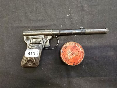 Lot 419 - A 20th century  .177 caliber GAT air pistol...