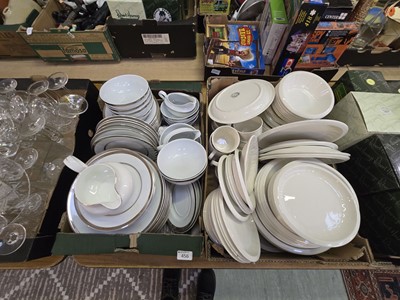 Lot 456 - Two trays of a large quantity of white Unicorn...