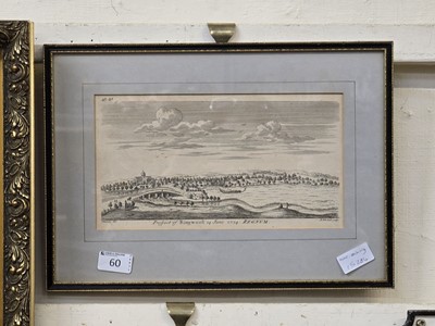 Lot 60 - A framed and glazed etching 'The Prospect Of...