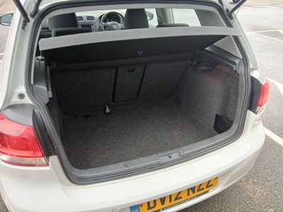 Lot (DV12 NZZ) 2012 Volkswagen Golf Match TSI...