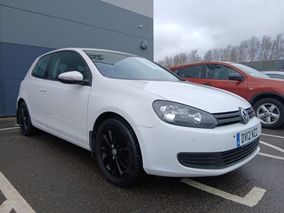 Lot (DV12 NZZ) 2012 Volkswagen Golf Match TSI...