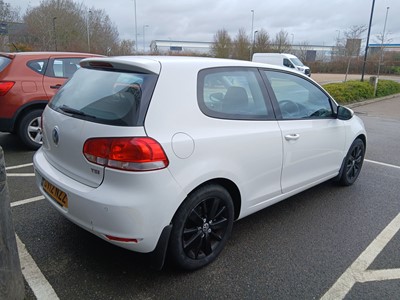 Lot (DV12 NZZ) 2012 Volkswagen Golf Match TSI...