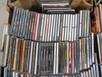 Lot Three trays containing a large quantity of CDs...