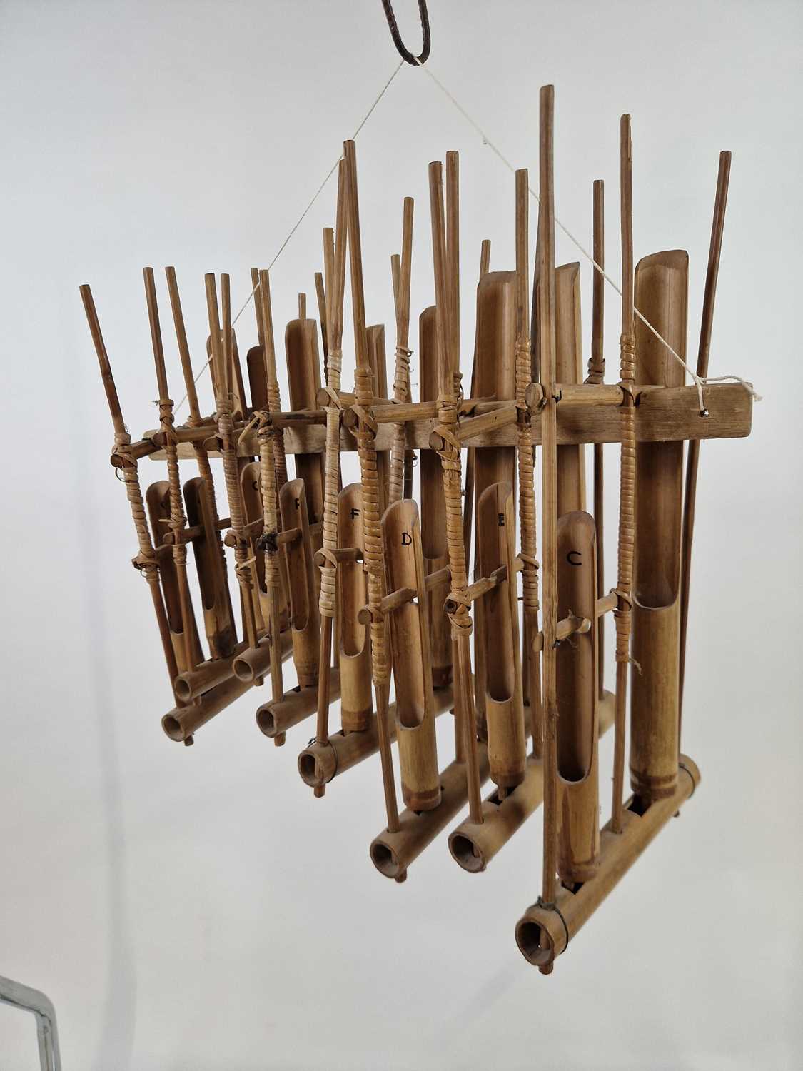 Lot A traditional hand crafted wooden set of...