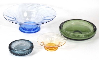 Lot 106 - A group of four Whitefriars glass open bowls (4)