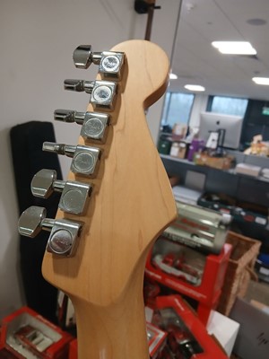 Lot 2212 - Fender Stratocaster left handed 6 string...