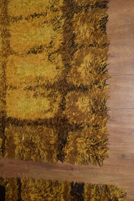 Lot 13 - A pair of 1970's Danish woollen carpets in...