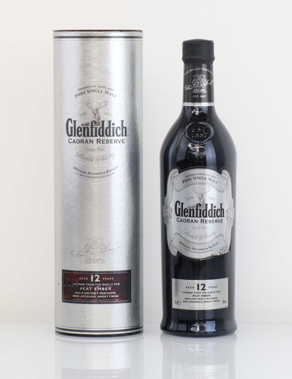 Lot 18 - A bottle of Glenfiddich Caoran Reserve 12 year...