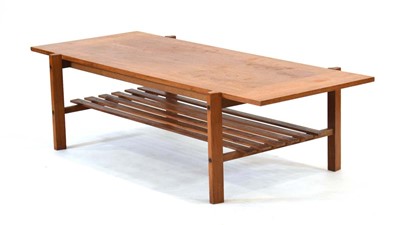 Lot 184 - An Australian teak coffee table by Macrob...